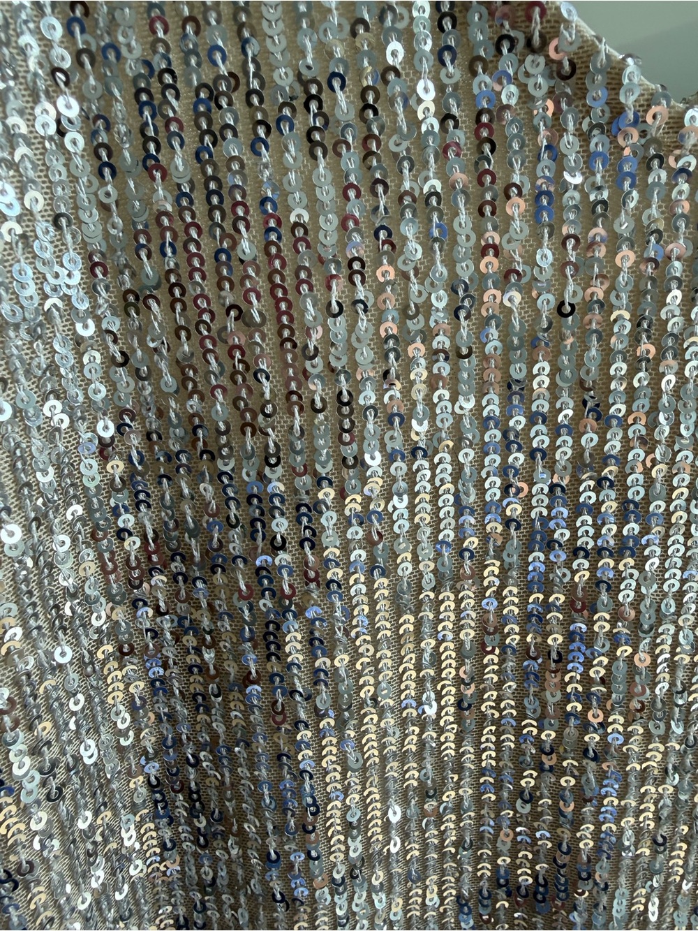 Style Rack Silver Sequin Maxi Dress - Picture 3 of 3
